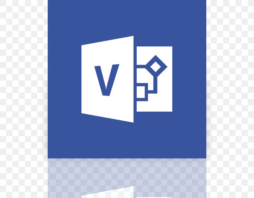 Microsoft Visio Computer Software Diagram Visio Corporation, PNG, 640x640px, Microsoft Visio, Area, Blue, Brand, Computer Software Download Free