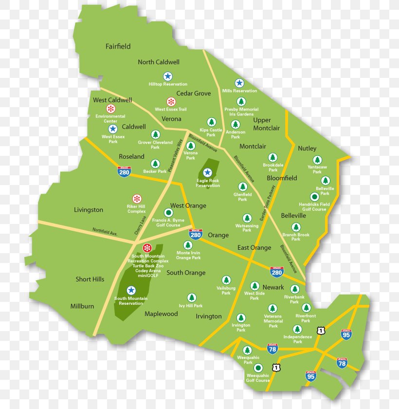 East Orange Brookdale Park Newark Map, PNG, 736x840px, East Orange, Area, Essex County New Jersey, Garden, Land Lot Download Free
