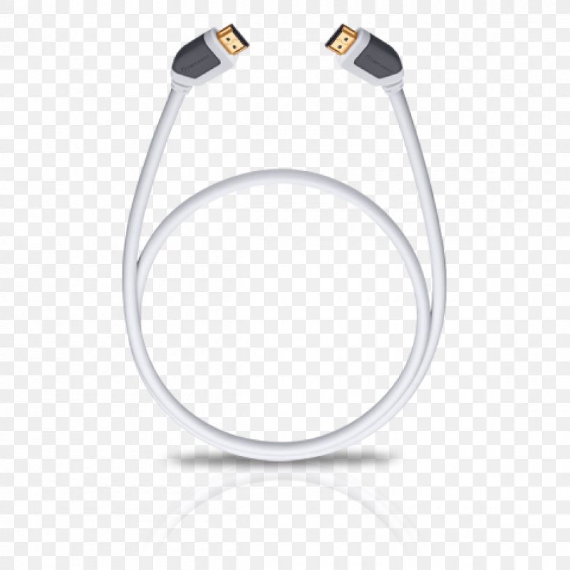 Oehlbach SHAPE MAGIC High Speed HDMI Cable With Ethernet Electrical Cable, PNG, 1200x1200px, Hdmi, Body Jewellery, Body Jewelry, Cable, Electrical Cable Download Free
