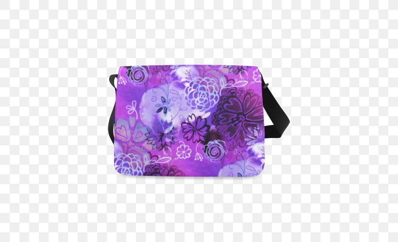 Purple Coin Purse Tapestry Watercolor Painting, PNG, 500x500px, Purple, Bag, Coin, Coin Purse, Flower Download Free