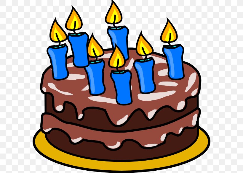 Birthday Cake Cupcake Clip Art, PNG, 600x586px, Birthday Cake, Artwork, Birthday, Cake, Candle Download Free