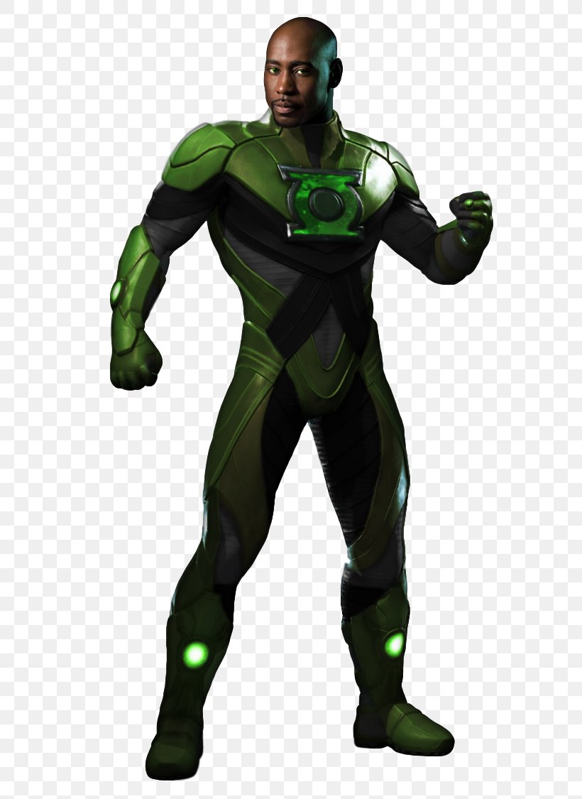 Green Lantern John Stewart Hal Jordan Injustice: Gods Among Us Injustice 2, PNG, 793x1125px, Green Lantern, Action Figure, Character, Costume, Deviantart Download Free