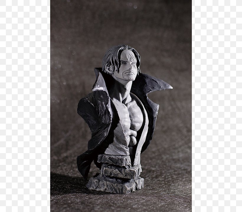 Shanks Figurine Sculpture Model Figure, PNG, 720x720px, Shanks, Action Figure, Black And White, Bronze Sculpture, Character Download Free