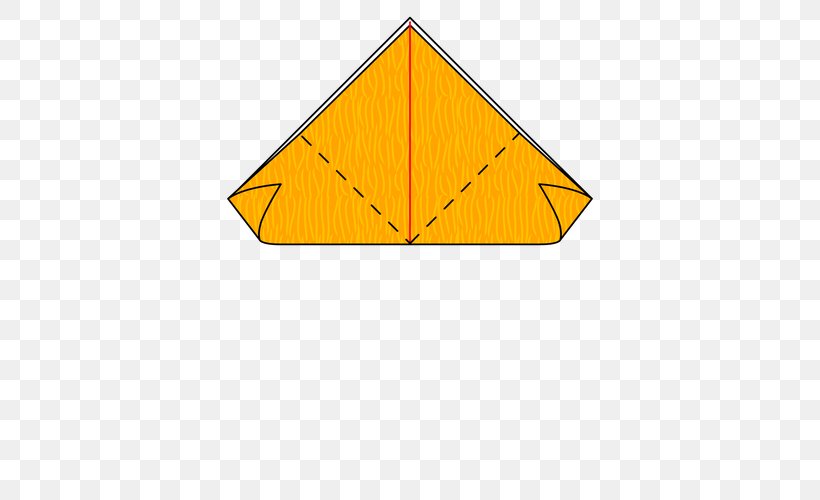 Triangle, PNG, 500x500px, Triangle, Area, Orange, Rectangle, Yellow Download Free