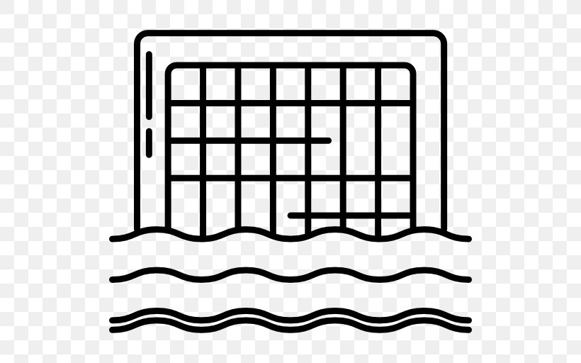 Water Polo, PNG, 512x512px, Sport, Area, Black, Black And White, Chairish Download Free