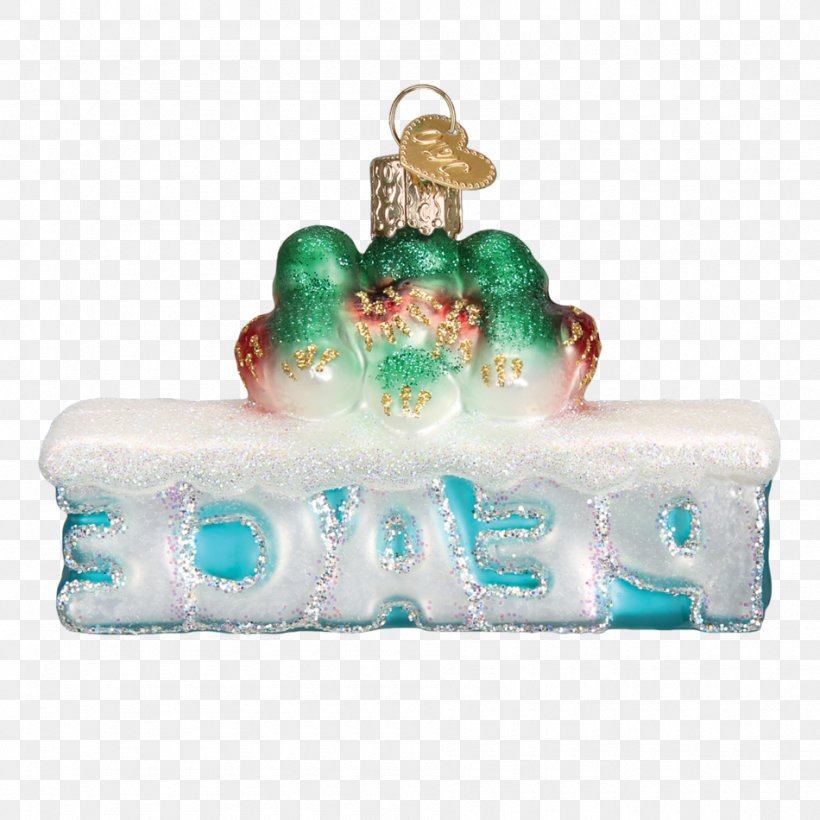 Christmas Ornament Old World Christmas Peace Word With Birds Glass Tree Ornament 36178 Free BOX New Christmas Day Product, PNG, 950x950px, Christmas Ornament, Business, Christmas Day, Glass, Turquoise Download Free