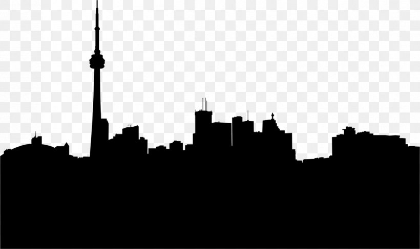 City Skyline Silhouette, PNG, 1262x750px, Cn Tower, Architecture, Atmosphere, Backlighting, Black Download Free