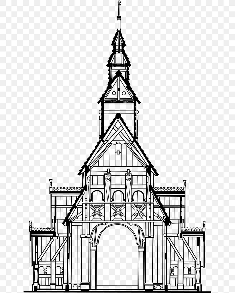Gol Stave Church Steeple Medieval Architecture, PNG, 659x1024px, Gol Stave Church, Arch, Architecture, Basilica, Black And White Download Free