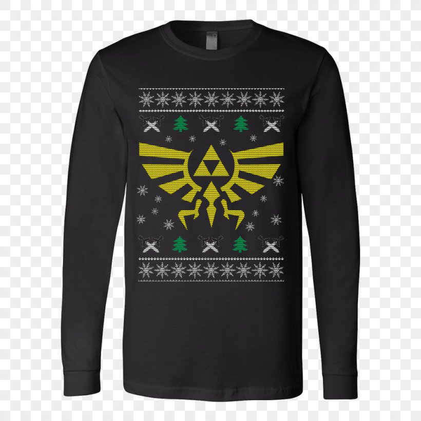T-shirt Universe Of The Legend Of Zelda Sweater Hylian, PNG, 1000x1000px, Tshirt, Active Shirt, Bluza, Brand, Christmas Download Free