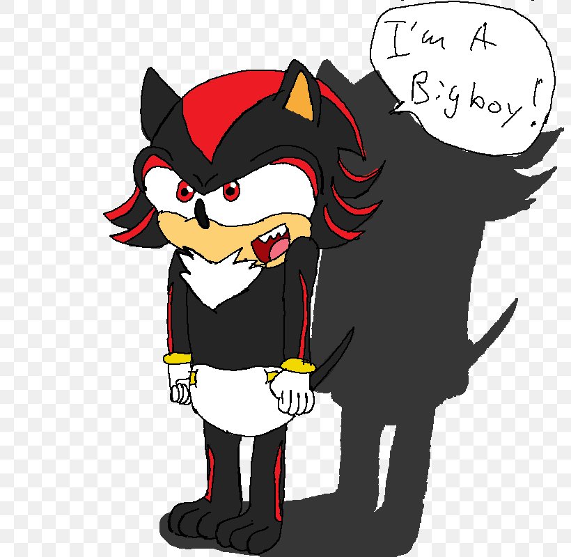 Diaper Shadow The Hedgehog Rouge The Bat Sonic Chaos Silver The Hedgehog, PNG, 800x800px, Diaper, Art, Cartoon, Child, Diapering Download Free