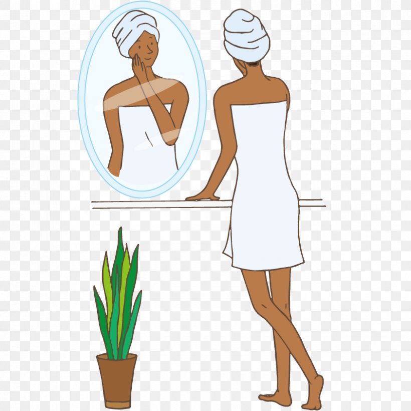 Illustration Clip Art Woman Cheek Breadcrumb, PNG, 842x842px, Woman, Abdomen, Arm, Bathing, Breadcrumb Download Free