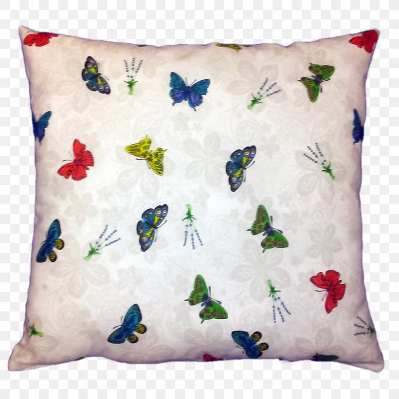 Throw Pillows Cushion Bed Cotton, PNG, 1000x1000px, Pillow, Bed, Blanket, Butterfly, Cotton Download Free
