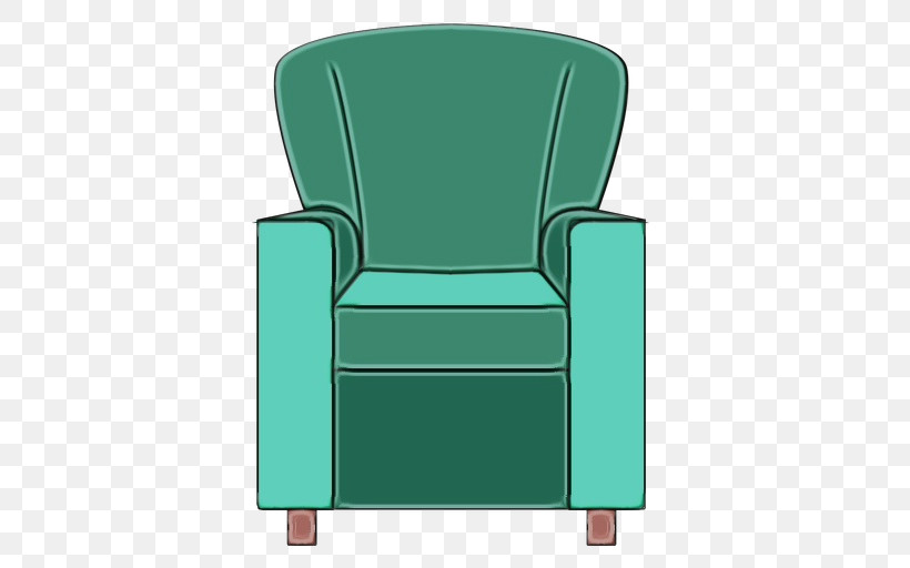 Chair Green Angle Design Meter, PNG, 512x512px, Watercolor, Angle, Aqua, Chair, Club Chair Download Free