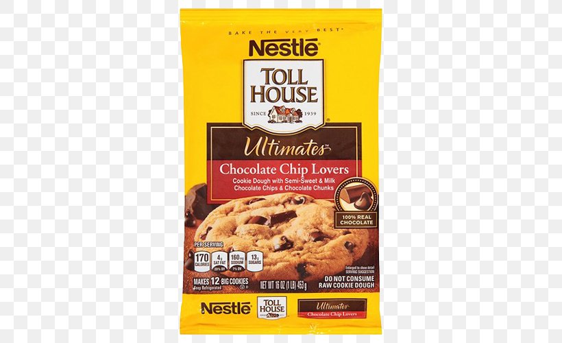 Chocolate Chip Cookie Cookie Cake Cookie Dough Toll House Inn Biscuits, PNG, 500x500px, Chocolate Chip Cookie, Baking, Baking Mix, Biscuits, Chocolate Download Free
