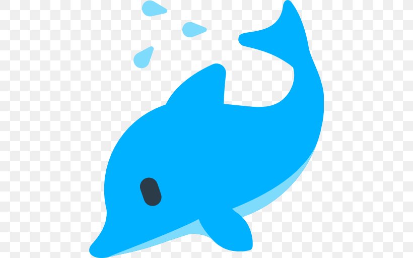 Common Bottlenose Dolphin Emoji Text Messaging Clip Art, PNG, 512x512px, Common Bottlenose Dolphin, Blue, Dolphin, Electric Blue, Email Download Free