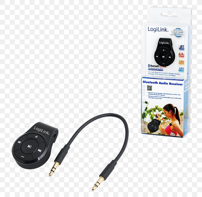 LogiLink Bluetooth Audio Receiver BT0020A A2DP AVRCP 2direct LogiLink Bluetooth, PNG, 800x800px, Bluetooth, All Xbox Accessory, Av Receiver, Avrcp, Cable Download Free