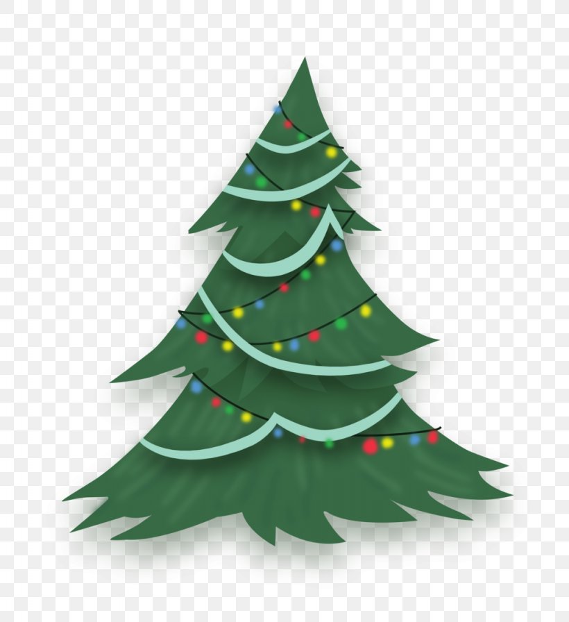 Christmas Tree Clip Art, PNG, 1024x1120px, Christmas, Art, Christmas Decoration, Christmas Gift, Christmas Lights Download Free