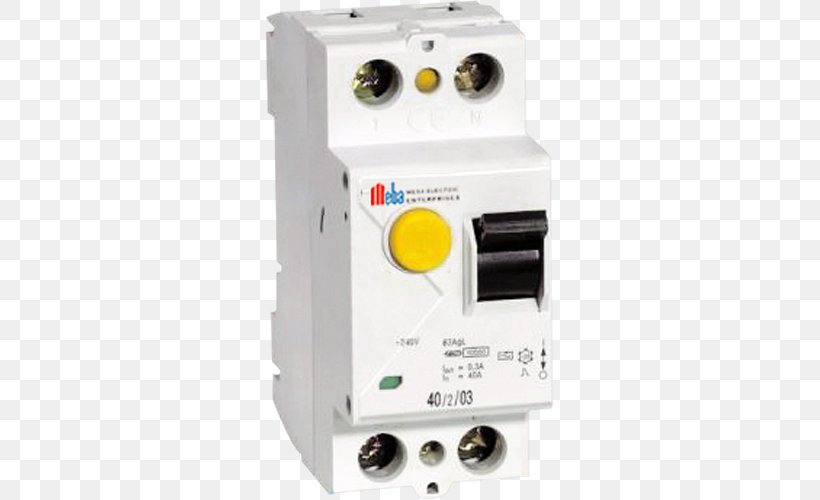 Earth Leakage Circuit Breaker Residual-current Device Electricity, PNG, 500x500px, Circuit Breaker, Brand, Circuit Component, Earth, Earth Leakage Circuit Breaker Download Free