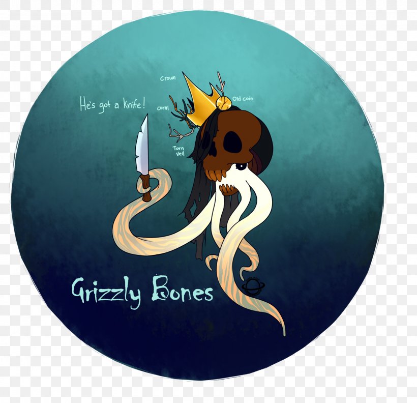 Grizzly Bones Design DeviantArt INFP, PNG, 1600x1546px, Deviantart, Bone, Cartoon, Cephalopod, Fictional Character Download Free