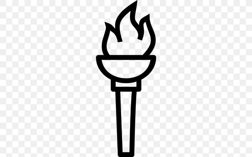 Olympic Games Olympic Torch Olympic Flame Clip Art Png 512x512px Olympic Games Artwork Black And White