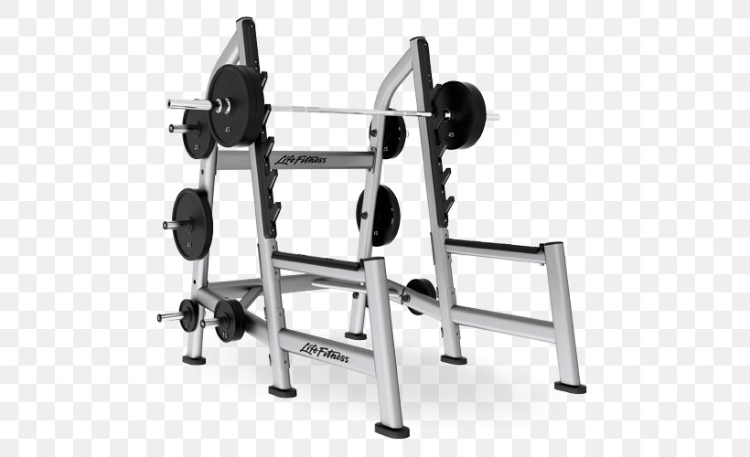 Power Rack Squat Weight Training Bench Life Fitness, PNG, 500x500px, Power Rack, Barbell, Bench, Dumbbell, Elliptical Trainers Download Free