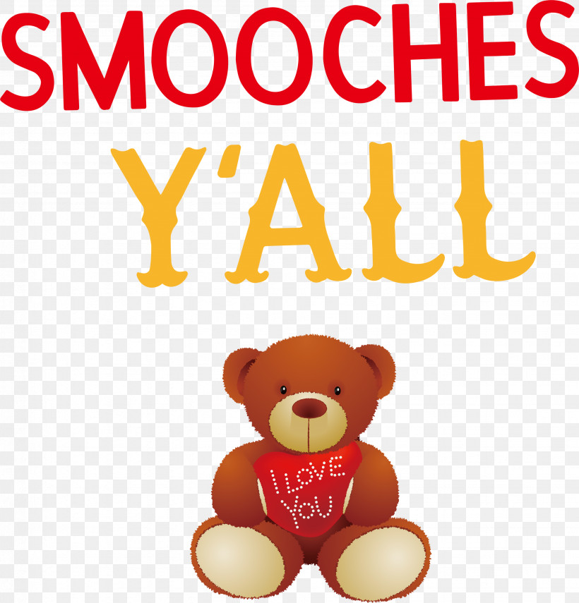 Smooches Valentines Day Valentine, PNG, 2877x3000px, Valentines Day, Animal Figurine, Bears, Biology, Meter Download Free