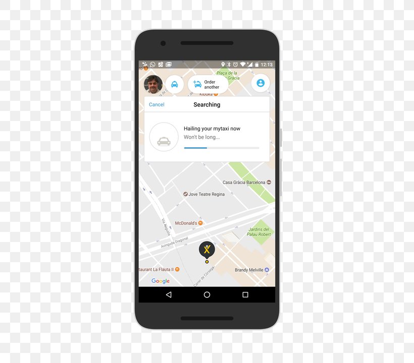 Uber Taxi Android Mobile Phones, PNG, 400x720px, Uber, Android, Blablacar, Brand, Cellular Network Download Free