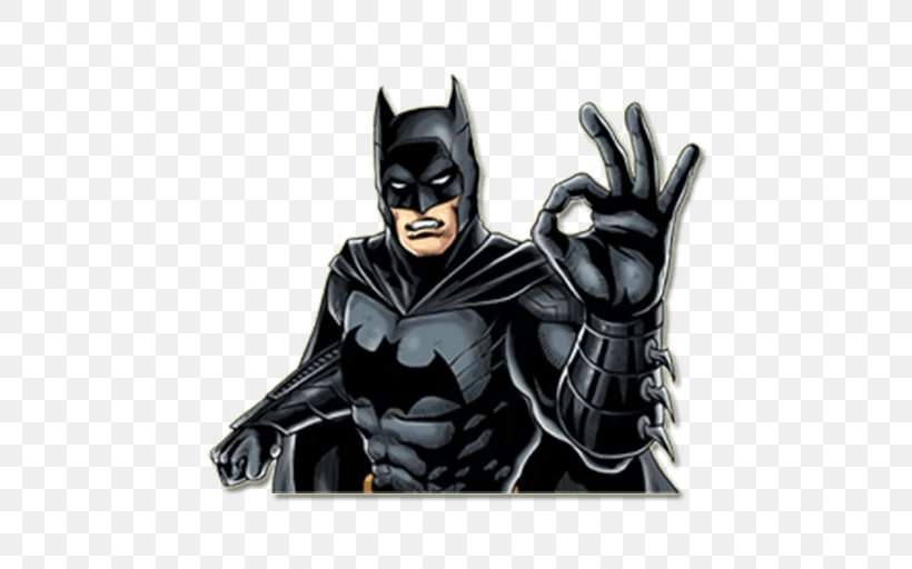 Batman Telegram Sticker Paper Robin, PNG, 512x512px, Batman, Action Figure, Batman Robin, Batman V Superman Dawn Of Justice, Comics Download Free