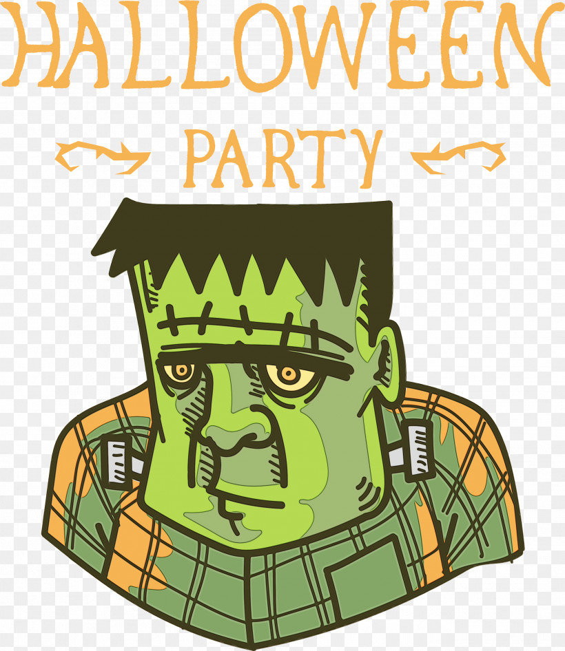 Human Cartoon Behavior Line Plant, PNG, 2599x3000px, Halloween Party, Behavior, Cartoon, Character, Geometry Download Free