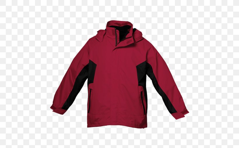Jacket T-shirt Hoodie Clothing Polar Fleece, PNG, 510x510px, Jacket, Black, Clothing, Coat, Fashion Download Free