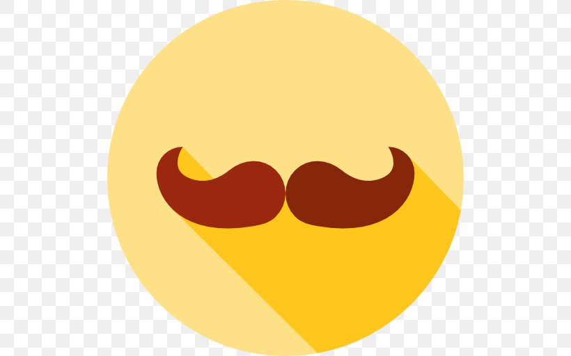 Moustache Emoticon Hair Fashion, PNG, 512x512px, Moustache, Emoticon, Facial Hair, Fashion, Flat Design Download Free