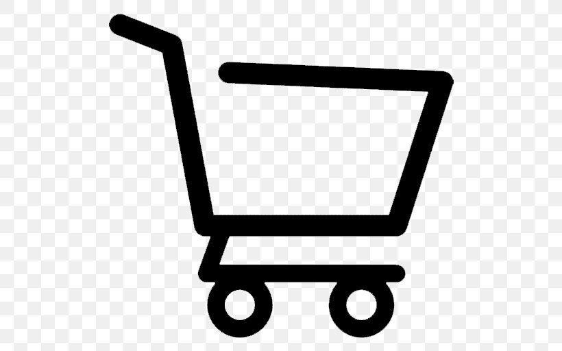 Shopping Cart, PNG, 512x512px, Shopping Cart, Area, Black, Black And White, Cart Download Free