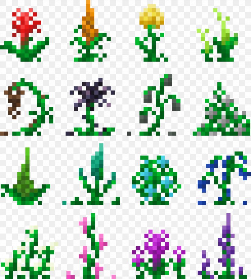 Minecraft Mods Minecraft Mods Flower Pattern, PNG, 3305x3663px, Minecraft, Area, Art, Flower, Grass Download Free