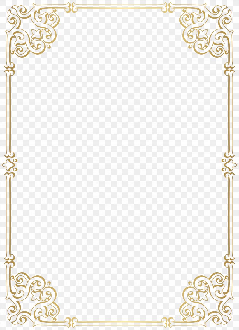 Decorative Border Frame Clip Art, PNG, 5795x8000px, Gold, Area, Art Museum, Border, Coin Download Free