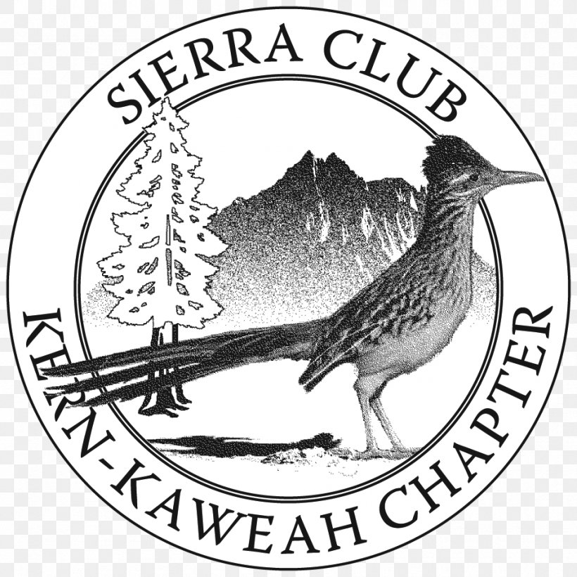 Sierra Club Owens Peak Kern-Kaweah River Mineral King Yosemite National Park, PNG, 950x950px, Sierra Club, Beak, Bird, Black And White, Brand Download Free