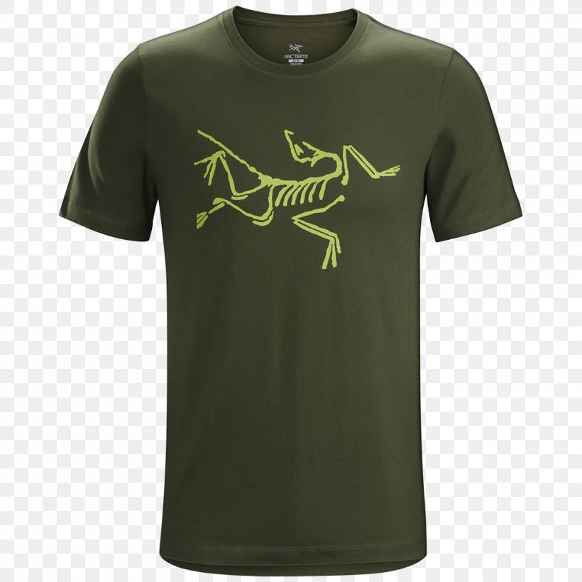T-shirt Arc'teryx Sleeve Clothing, PNG, 1000x1000px, Tshirt, Active Shirt, Brand, Clothing, Crew Neck Download Free