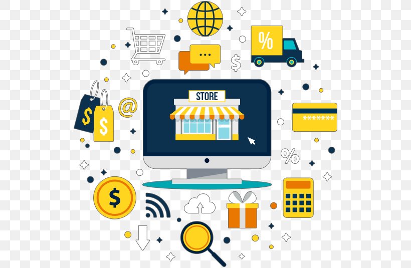 Web Development Online Marketplace E-commerce Online Shopping Web Design, PNG, 530x535px, Web Development, Area, Brand, Business, Communication Download Free