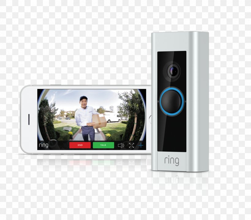 Amazon.com Ring Door Bells & Chimes Wireless Security Camera, PNG, 1400x1229px, Amazoncom, Best Buy, Camera, Chime, Communication Device Download Free
