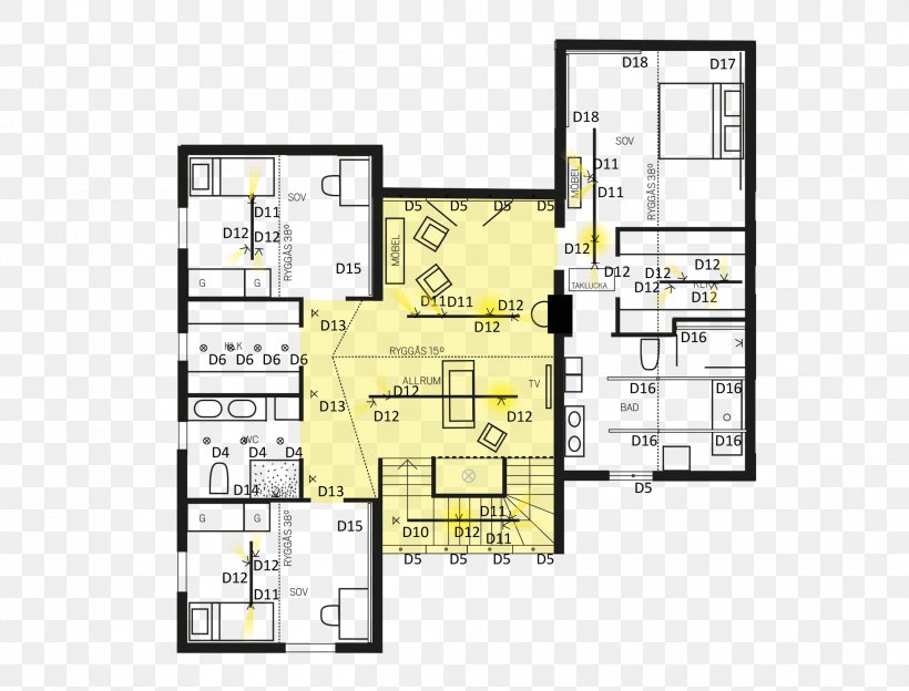 Bathroom Lighting Technical Drawing Stairs Table, PNG, 2192x1670px, Bathroom, Architecture, Area, Bedroom, Diagram Download Free