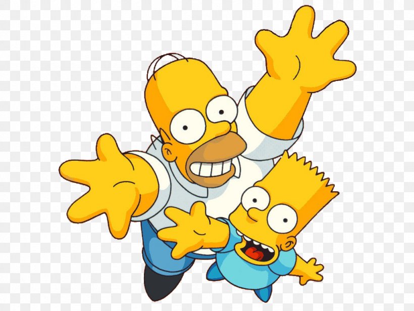 Homer Simpson Bart Simpson Lisa Simpson Marge Simpson Grampa Simpson, PNG, 1024x768px, Homer Simpson, Art, Bart Simpson, Cartoon, Character Download Free