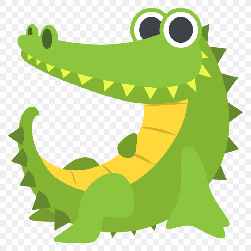 Crocodiles Alligator Nile Crocodile Emoji, PNG, 1024x1024px, Crocodile, Alligator, Amphibian, Animal, Child Download Free