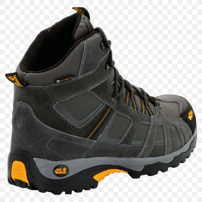 Hiking Boot Shoe Jack Wolfskin, PNG, 1024x1024px, Hiking Boot, Black, Boot, Camping, Cross Training Shoe Download Free