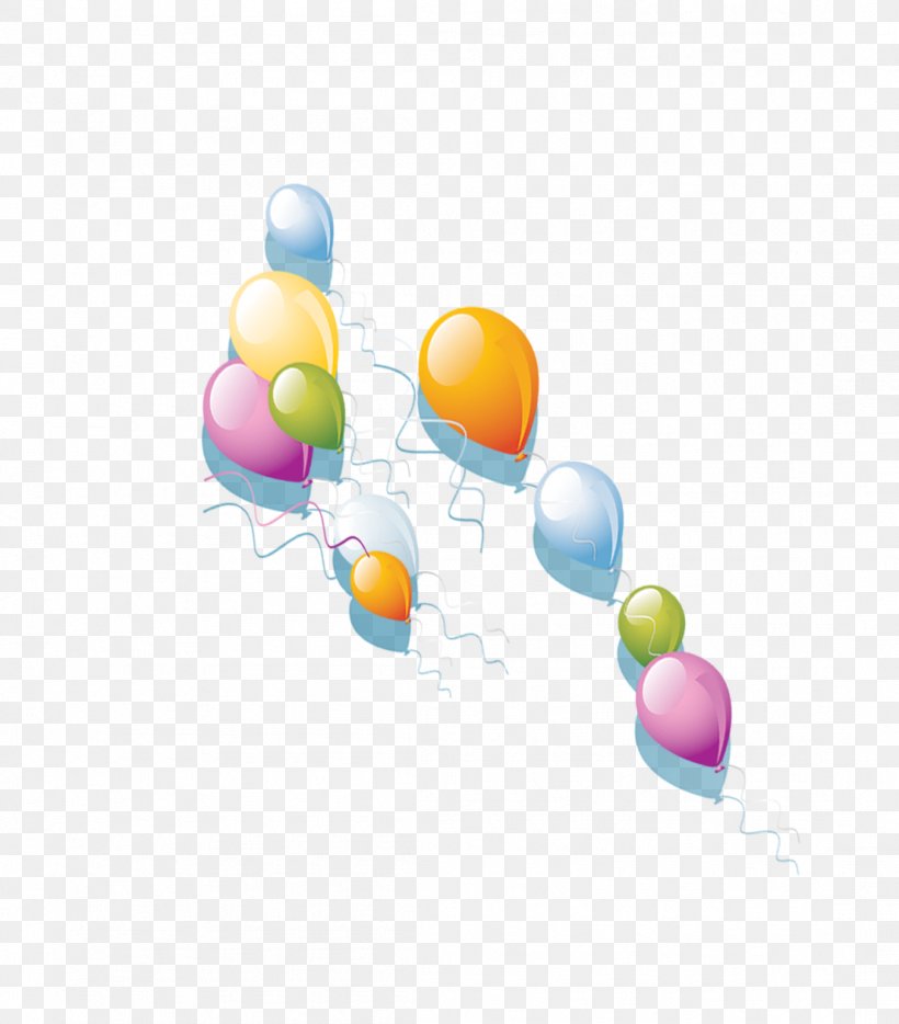 Balloon Ribbon, PNG, 1106x1260px, Balloon, Color, Easter Egg, Gratis, Material Download Free