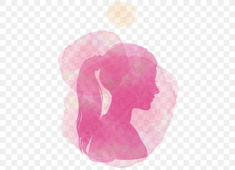 Petal Heart Pattern, PNG, 501x595px, Petal, Heart, Magenta, Pink Download Free