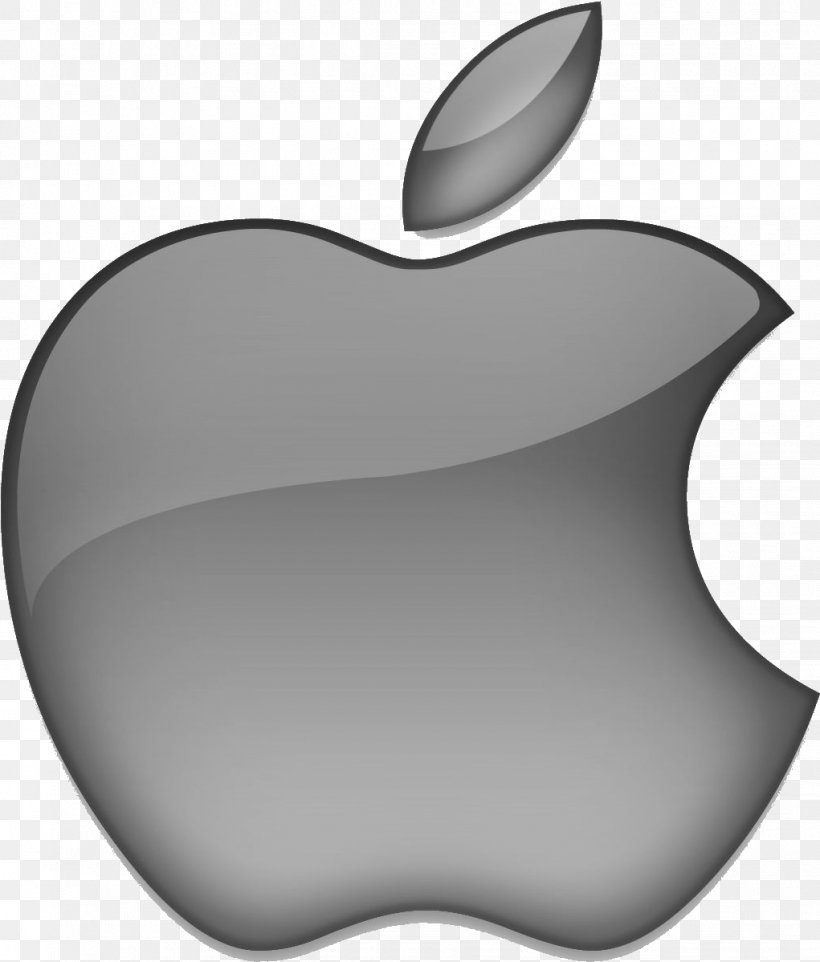 Silver Apple Logo, PNG, 1021x1198px, Apple, Blackandwhite, Fruit, Iphone, Leaf Download Free
