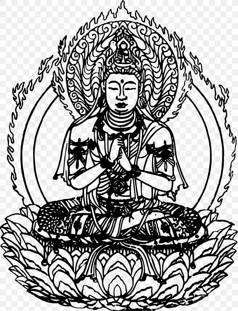 Buddhism Drawing Daibutsu Buddharupa, PNG, 1831x2400px, Buddhism, Art, Artwork, Bhaisajyaguru, Black And White Download Free
