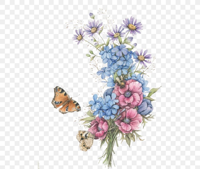 Butterfly Floral Design Flower, PNG, 510x695px, Butterfly, Art, Chrysanths, Creative Arts, Cut Flowers Download Free