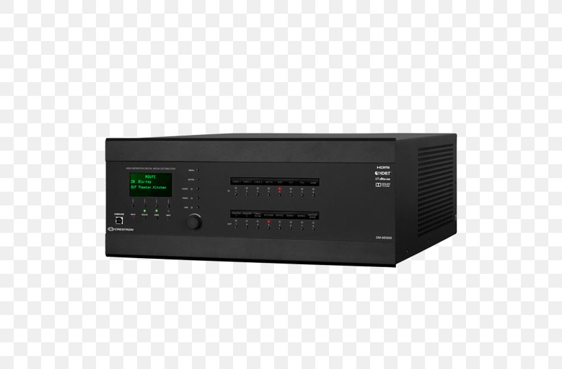 Crestron Electronics Digital Video Digital Media System, PNG, 533x539px, Crestron Electronics, Audio, Audio Equipment, Audio Receiver, Computer Software Download Free