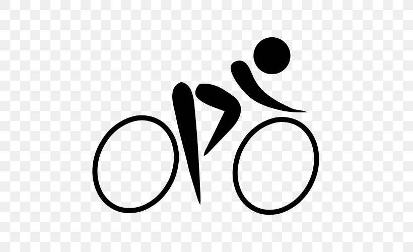 Olympic Games Road Cycling Pictogram Clip Art, PNG, 500x500px, Olympic Games, Area, Bicycle, Bicycle Racing, Black Download Free