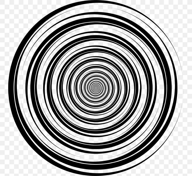 Spiral Vortex Drawing Circle Clip Art, PNG, 749x750px, Spiral, Blackandwhite, Disk, Drawing, Photography Download Free